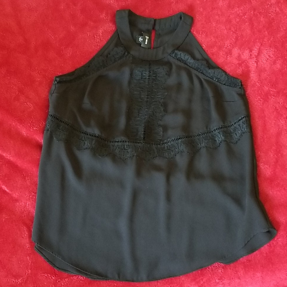 B Wear Black Halter Top